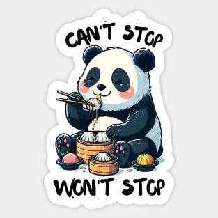 Dim sum panda Sticker